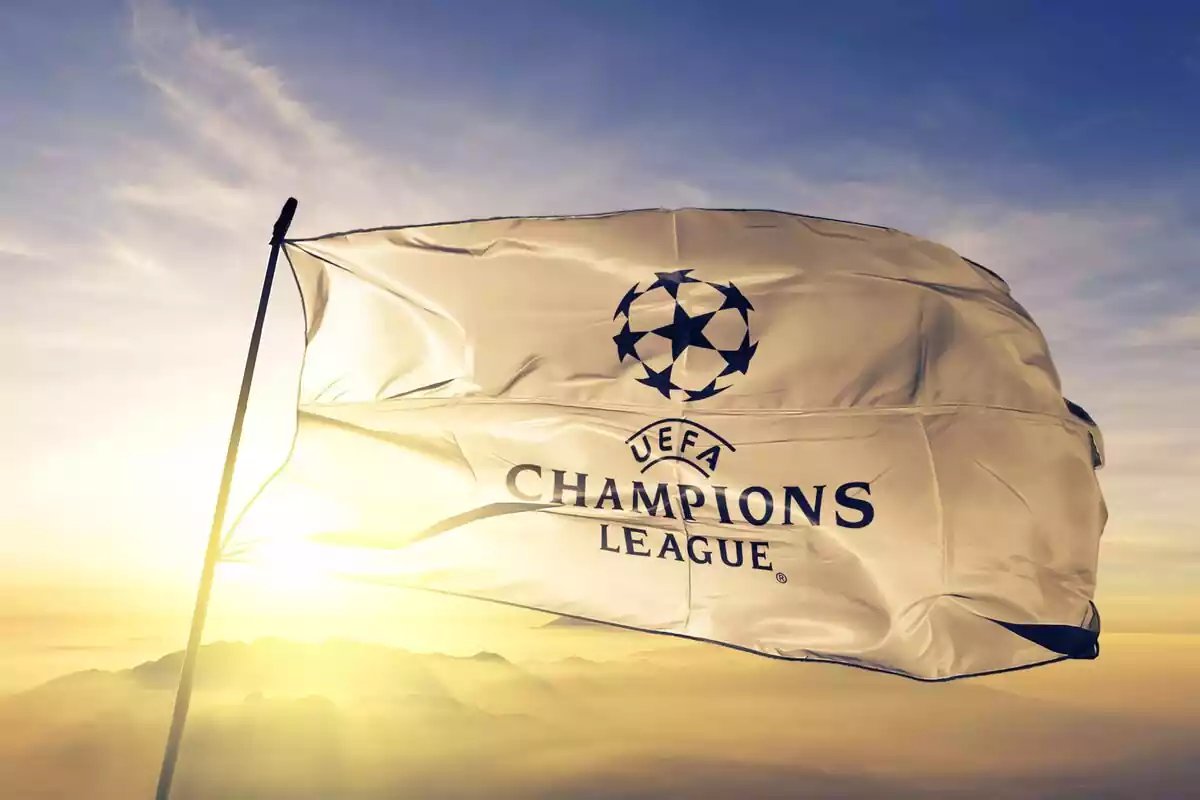 Bandera de Champions League