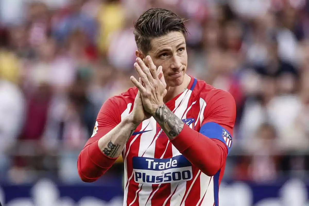 Despedida de Fernando Torres en el Atlético de Madrid